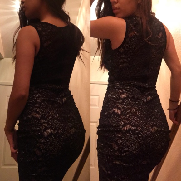 Black long prom dress - Picture 3 of 3